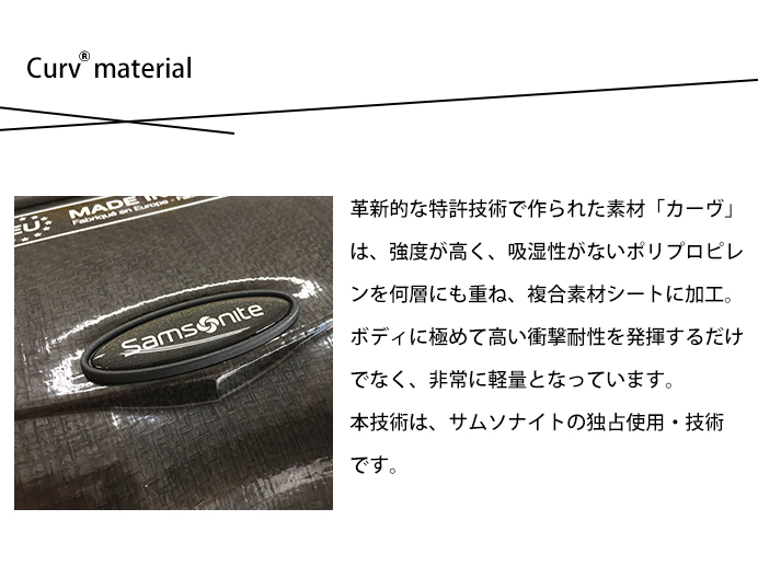 サムソナイトcosmolite75スーツケース