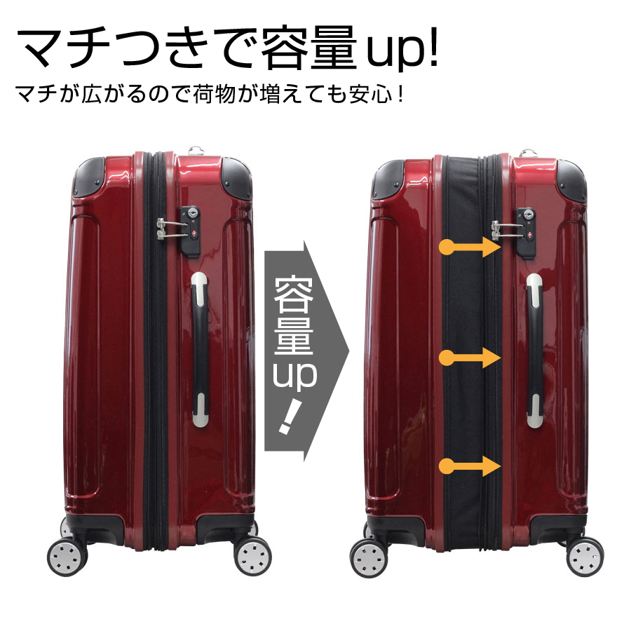 New Shellpod HZ-500スーツケース 画像3